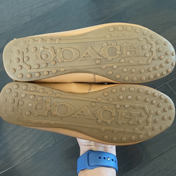 Coach Brown Leather Loafers - Picture 3 of 3